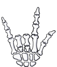 I Love You Sign Language Skeleton Hand ASL Halloween Costume Tank Top