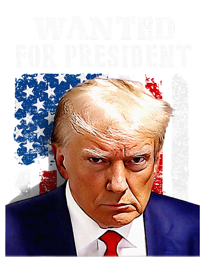 Donald Trump Mug Shot Wanted For U.S. President 2024 T-Shirt