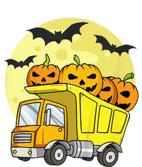 Halloween Construction Truck Pumpkin Tall Long Sleeve T-Shirt