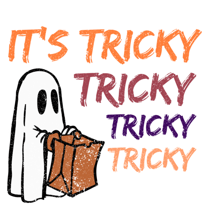 Funny Halloween Boo Its Tricky Tricky Tricky Dry Zone Grid Polo