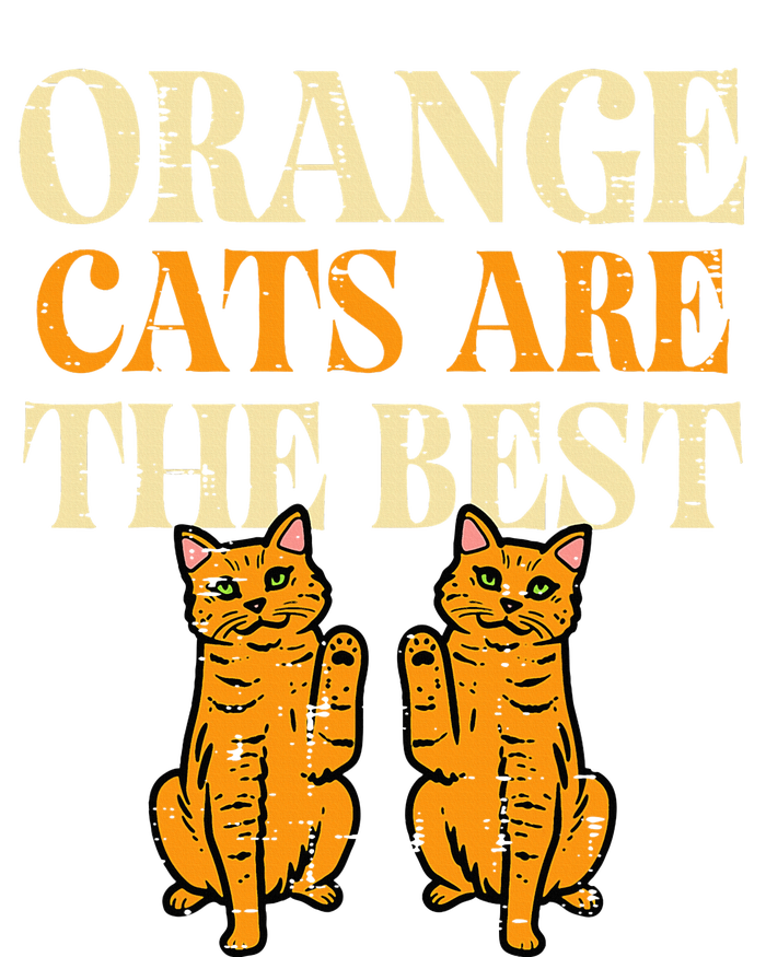 Orange Cats Are The Best Feline Tabby Kitty T-Shirt