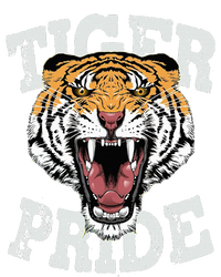 Tiger Pride Tiger Mascot Vintage School Sports Team Football Kids Long Sleeve Shirt