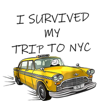 I Survived My Trip To NYC New York City Yellow Taxi Meme T-Shirt