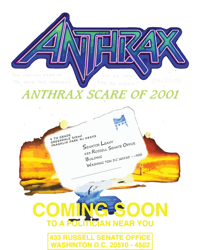 Anthrax Scare Of 2001 T-Shirt