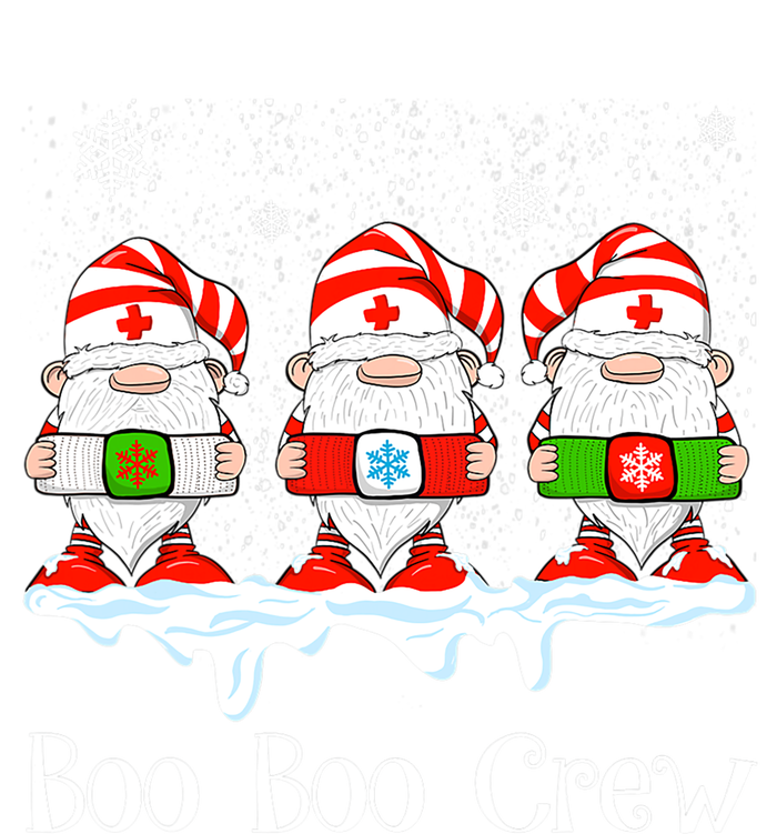 Boo Boo Crew Nurse Christmas Cute Garden Gnomes Nursing Xmas Gift Tall T-Shirt