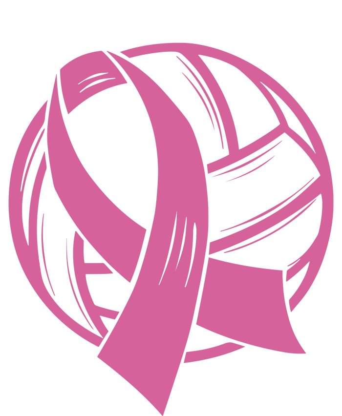 Breast Cancer Awareness Volleyball Team Supporter T-Shirt