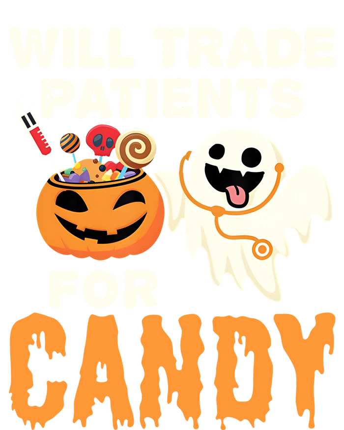 Nurse Halloween Will Trade Patients For Candy Vintage T-Shirt