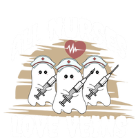 All Nurses Love Veins Vampire Gift Women's Long Sleeve Flannel Pajama Set 