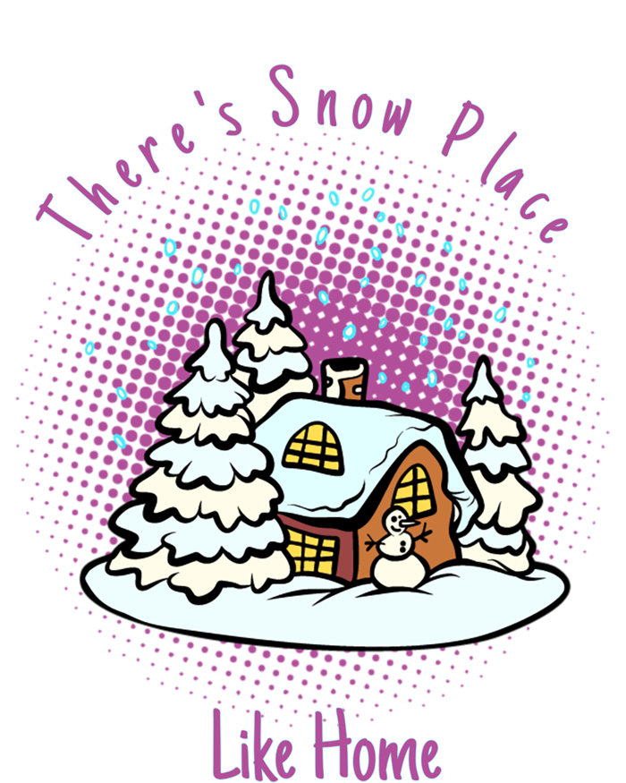 Cute Snow Meme Theres Snow Place Like Home Christmas Gift Tote Bag