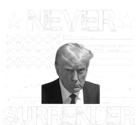 Never Surrender Trump American Flag Long Sleeve Shirt