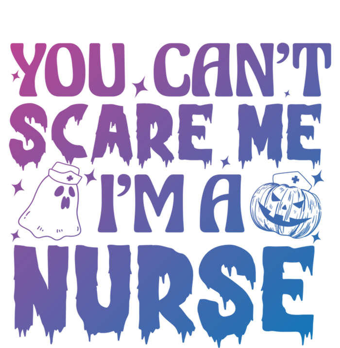 Ghost Pumpkin Spooky Halloween You Cant Scare Me Im A Nurse Gift Tote Bag