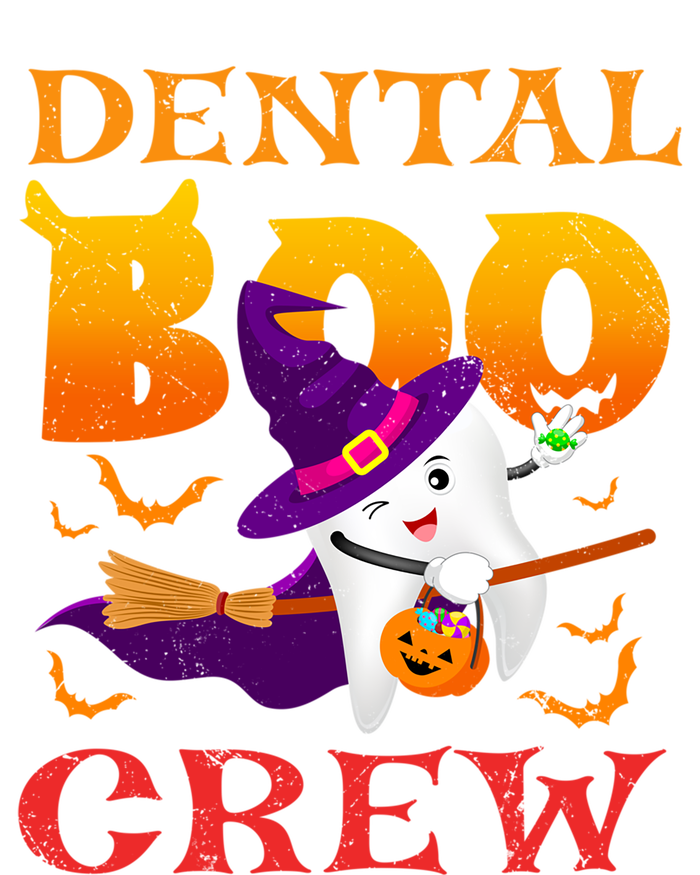 Dental Boo Crew Funny Dentists Halloween Costume Matching Meaningful Gift Full-Length Apron With Pockets