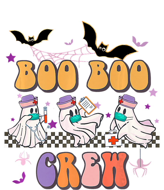 Groovy Boo Boo Crew Nurse Halloween Ghost Spooky Season Cute Gift Premium Hoodie