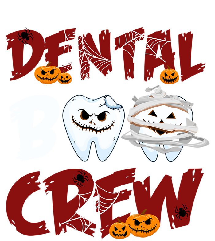 Dental Boo Crew Halloween Funny Dentist Assistant Gift T-Shirt