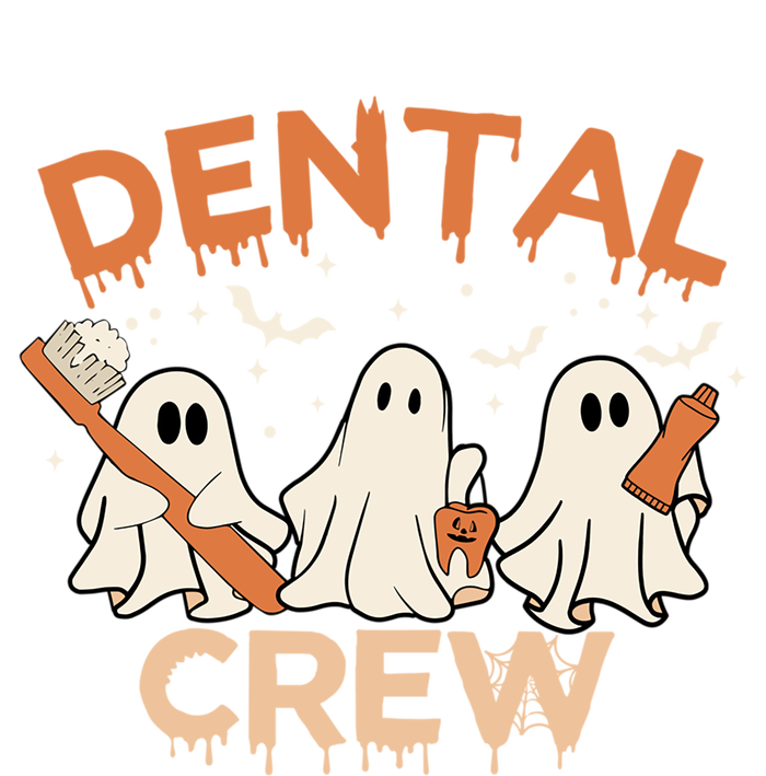 Dental Crew Funny Boo Teeth Dentist Hygiene Retro Halloween Great Gift Women's V-Neck T-Shirt