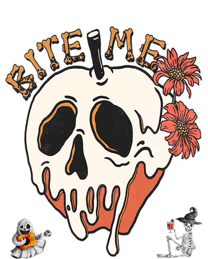 Halloween Bite Me Funny Design Meaningful Gift Full Zip Hoodie