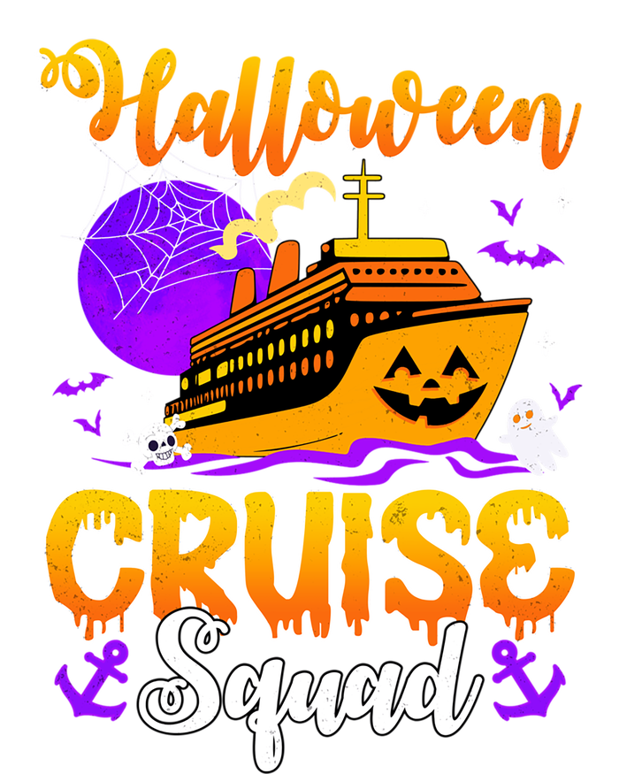 Halloween Cruise Squad Family Spooky Cruising Crew Trip Gift Women's Tri-Blend 3/4-Sleeve Raglan Shirt