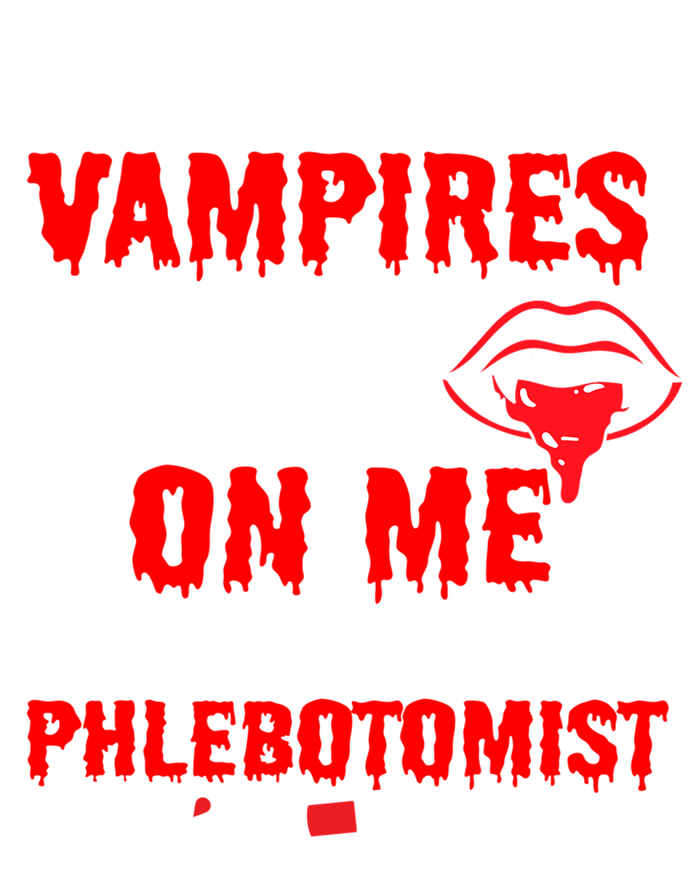 Halloween Spooky Phlebotomist Phlebotomy Nurse Tech Gift T-Shirt