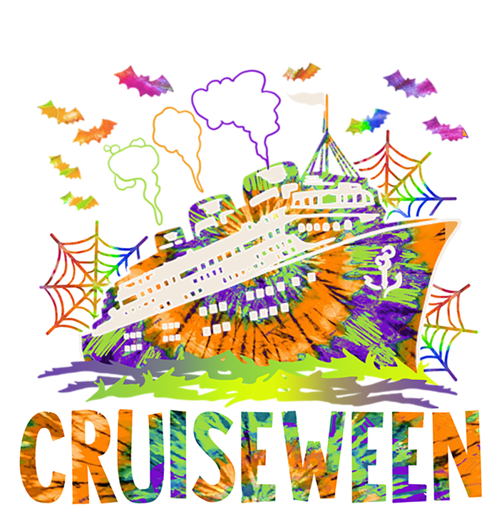 Happy Halloween Cruiseween Pumpkin Spooky Cruise Squad Meaningful Gift Tie-Dye T-Shirt