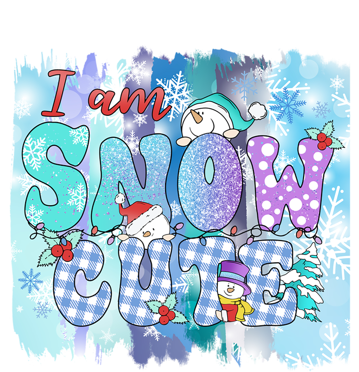 I Am Snow Cute Winter Vibes Blue Holidays Fall Christmas Gift T-Shirt