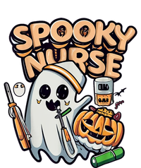 Ghost Nurse Spooky Nurse Halloween Gift Long Sleeve Shirt