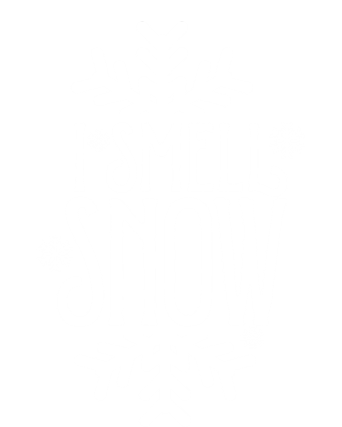 I Smell Snow Funny Christmas Gift Ladies Essential Flowy Tank