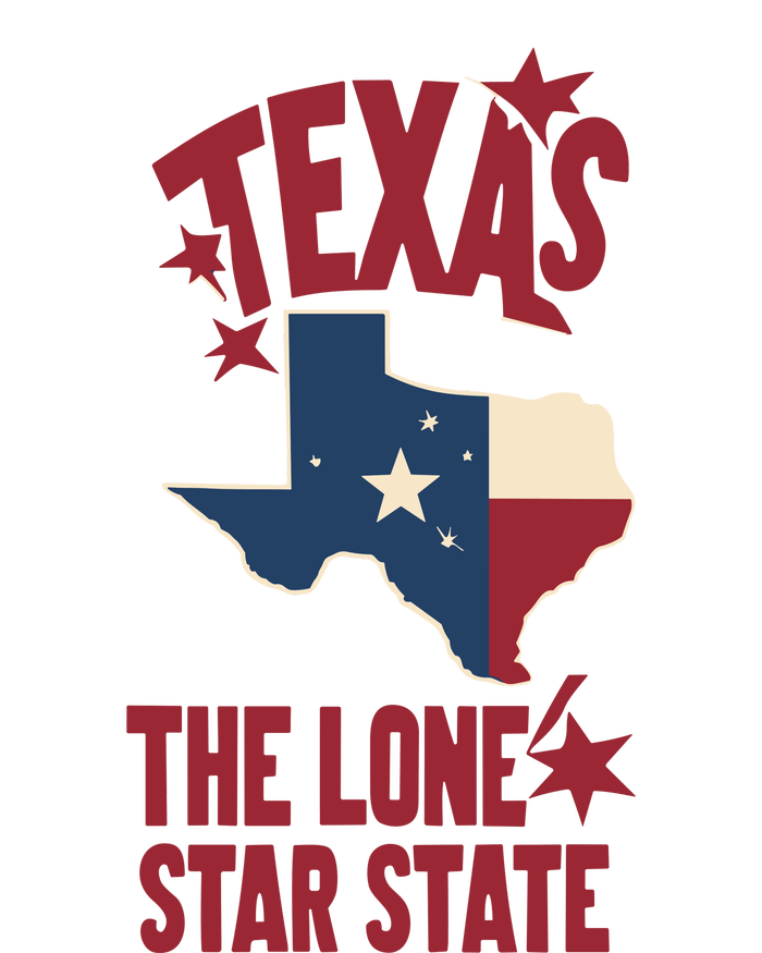 Texas The Lone Star State Gift Texas Map Cool Gift Sweatshirt Cinch Pack Bag