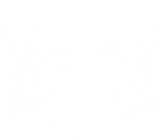 Im Okay Funny Halloween Costume Skeleton Hands Heart Gift Toddler T-Shirt