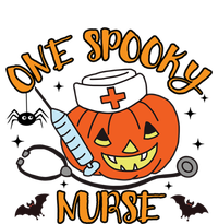 Halloween Nurse Funny Gift Nurses One Spooky Nurse Gift V-Neck T-Shirt