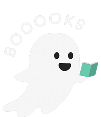 Booooks Ghost Reading Books Halloween Long Sleeve Shirt