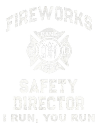 Funny FIREWORKS SAFETY DIRECTOR Firefighter America Red Women's T-Shirt