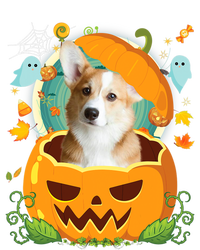 Happy Halloween Pumpkin Corgi Dog Witch Cute Hat Lover Horor Gift Sustainable Knit Beanie