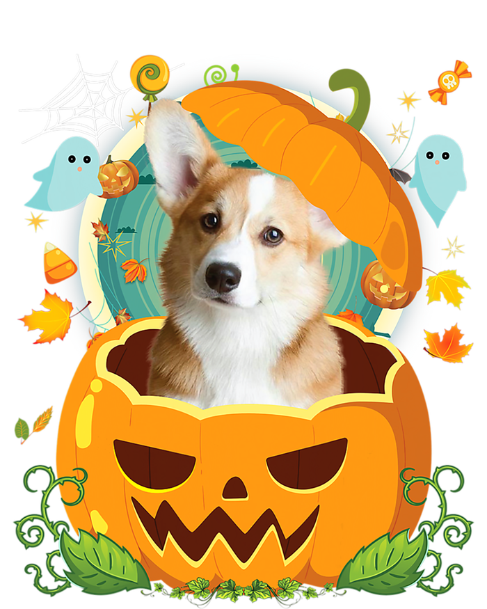 Happy Halloween Pumpkin Corgi Dog Witch Cute Hat Lover Horor Gift Sustainable Knit Beanie