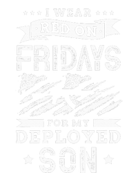 I Wear Red On Fridays For My Deployed Son Soldier Mom Pajama Set