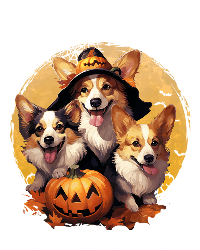 Happy Halloween Witch Welsh Corgi Dog HowlOWeen Pawsome Gift Toddler Sweatshirt