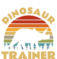 Dinosaur Trainer Halloween Costume Retro Sunset Dino Outline Doggie Tank