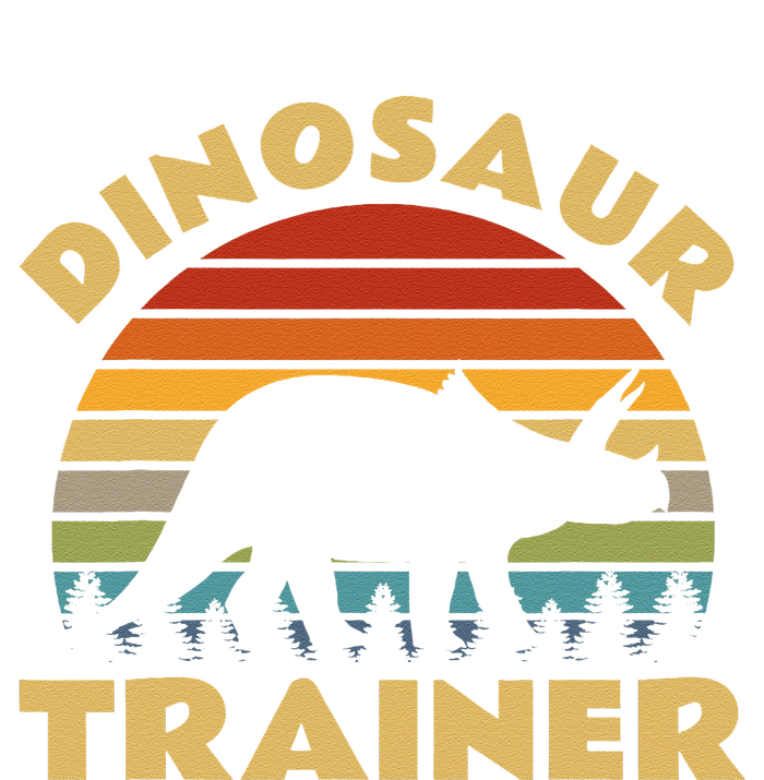 Dinosaur Trainer Halloween Costume Retro Sunset Dino Outline Doggie Tank