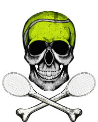 Tennis Skull Halloween Spooky Tennis Halloween Ladies Essential Flowy Tank