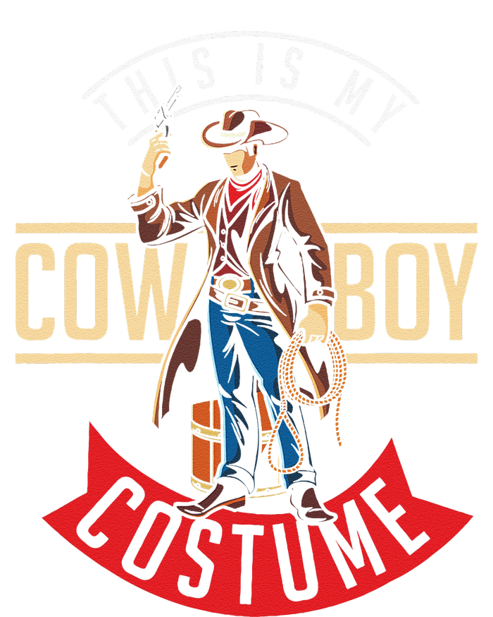 Cowboy Costume Halloween Western Gift Idea Cowboy V-Neck T-Shirt