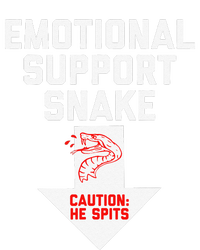 Crude Humor Inappropriate Emotional Support Snake Halloween Short Acrylic Beanie