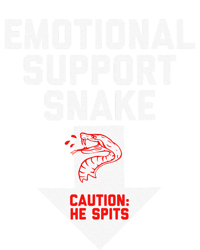 Crude Humor Inappropriate Emotional Support Snake Halloween Short Acrylic Beanie