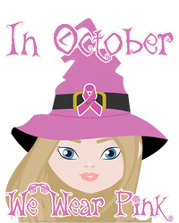 In October We Wear Pink Halloween Witch Breast Cancer Ribbon Core Soft Shell Jacket