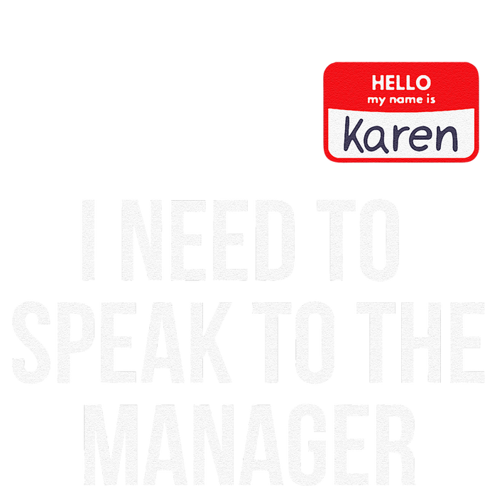 Halloween Karen Costume Funny Funny Can I Speak To The Manager T-Shirt