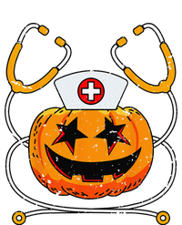 Halloween Nurse Funny Costume Jack O Lantern Pumpkin T-Shirt