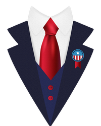 Halloween President Politician Suit Costume Trump Poster