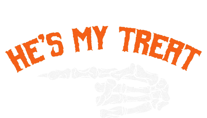 Funny Shes My Trick Hes My Treat Halloween Couple Matching Gift T-Shirt