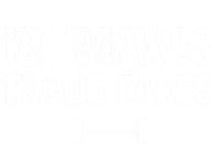 Hit Maxes Evade Taxes Funny Vintage PosiCharge Competitor Tank