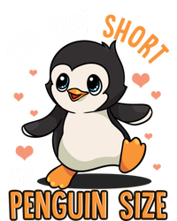 Im Not Short Im Penguin Size Funny Penguins Zoo Animals Yupoong Adult 5-Panel Trucker Hat