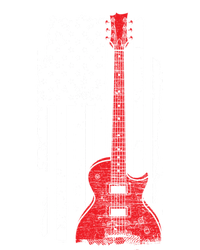 American Pride Guitarist USA Flag Guitar Button