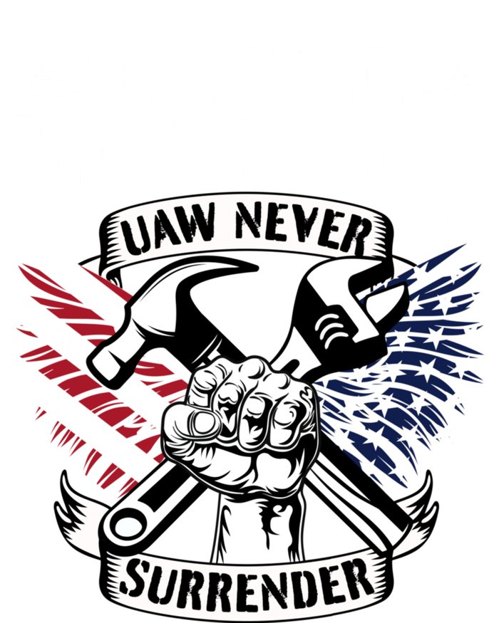 USA Solidarity Forever UAW Never Surrender UAW Union Strong Toddler Zip Fleece Hoodie